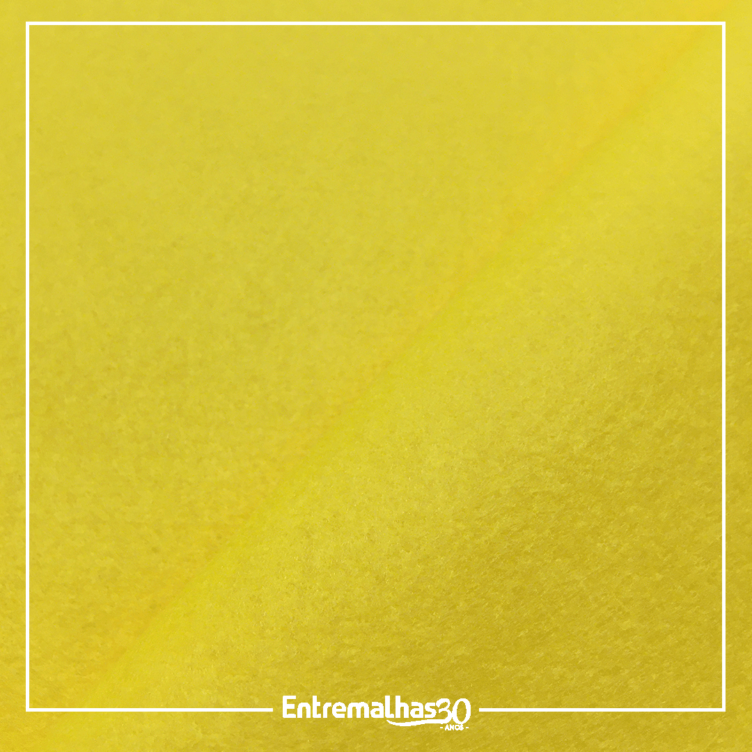Tecido Feltro - Amarelo Ref.:858205