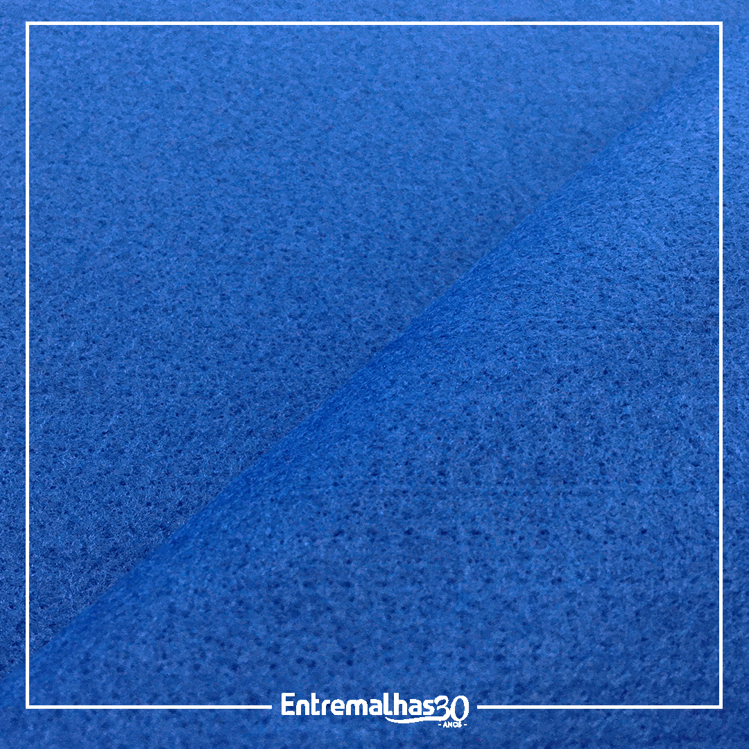 Tecido Feltro - Azul Ref.:858205