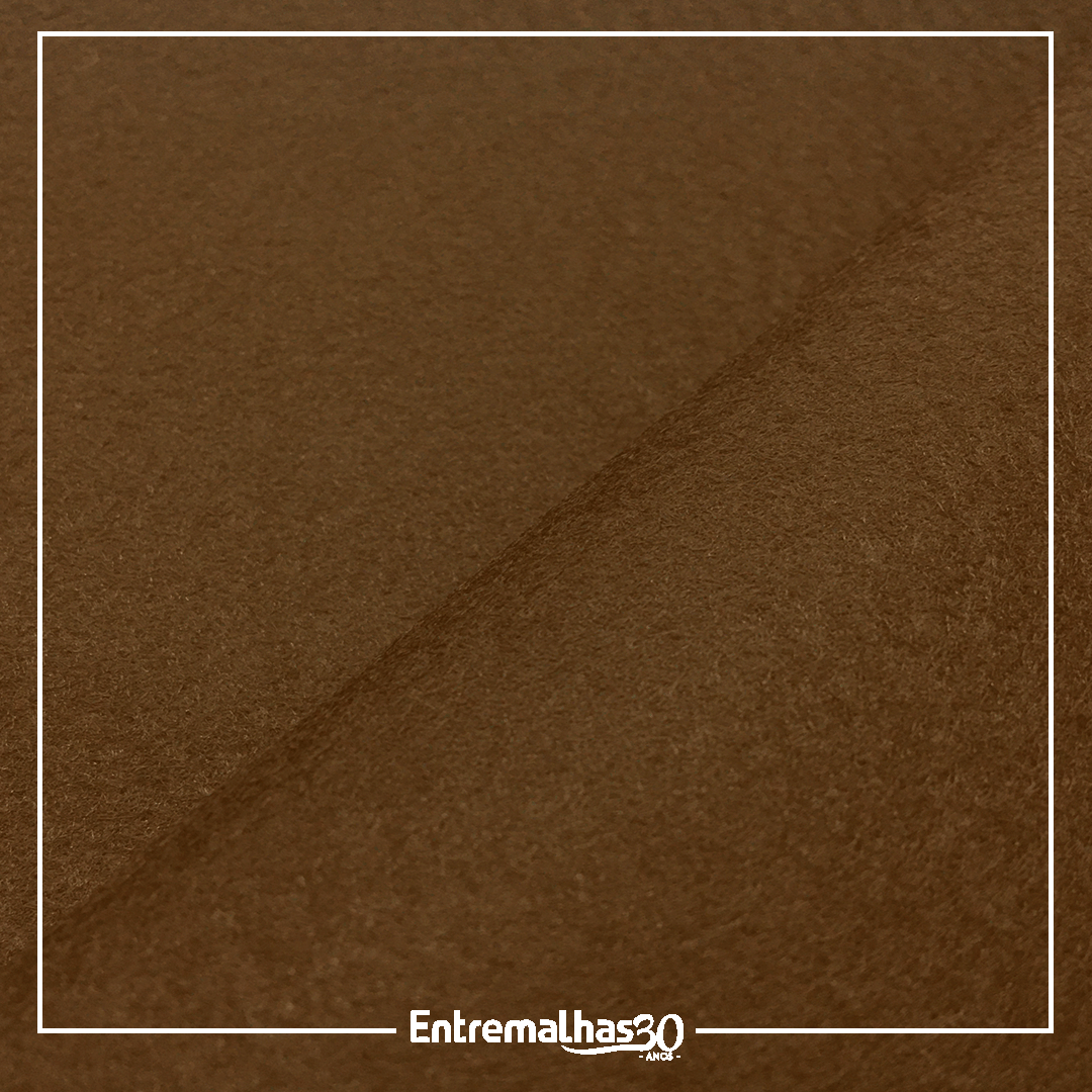 Tecido Feltro - Marrom Ref.:858205