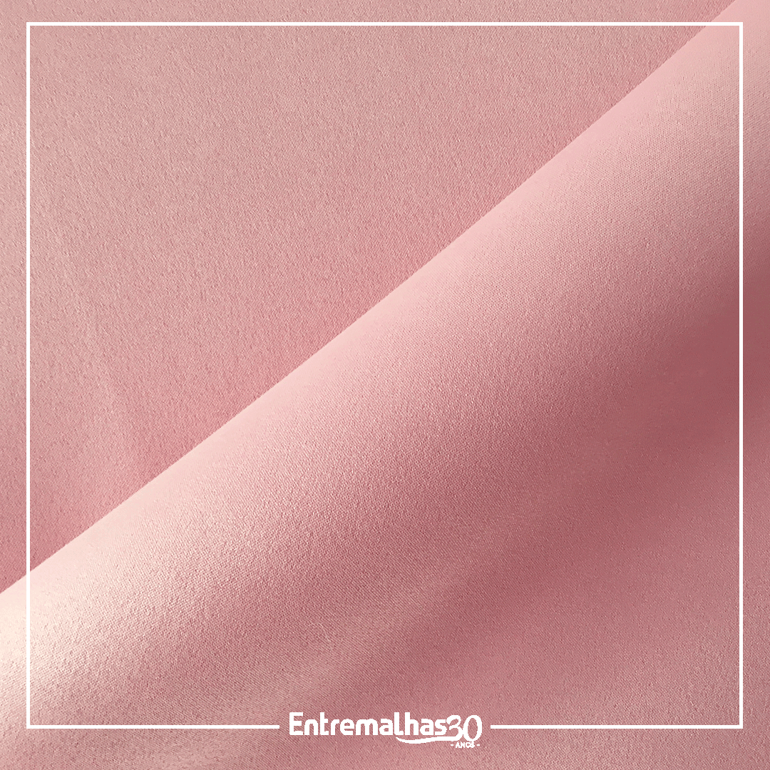 Tecido CK Twill - Rosa Ref.:858275