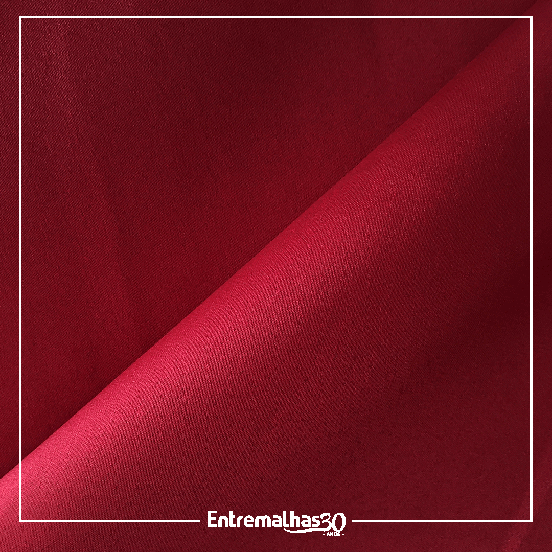 Tecido CK Twill - Vermelho Ref.:858275
