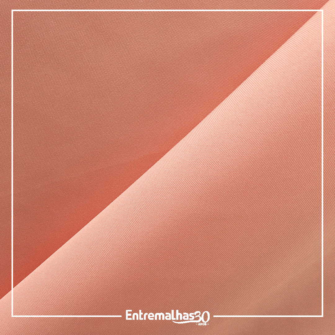 Tecido Oxford Liso - Salmão Ref.:858062