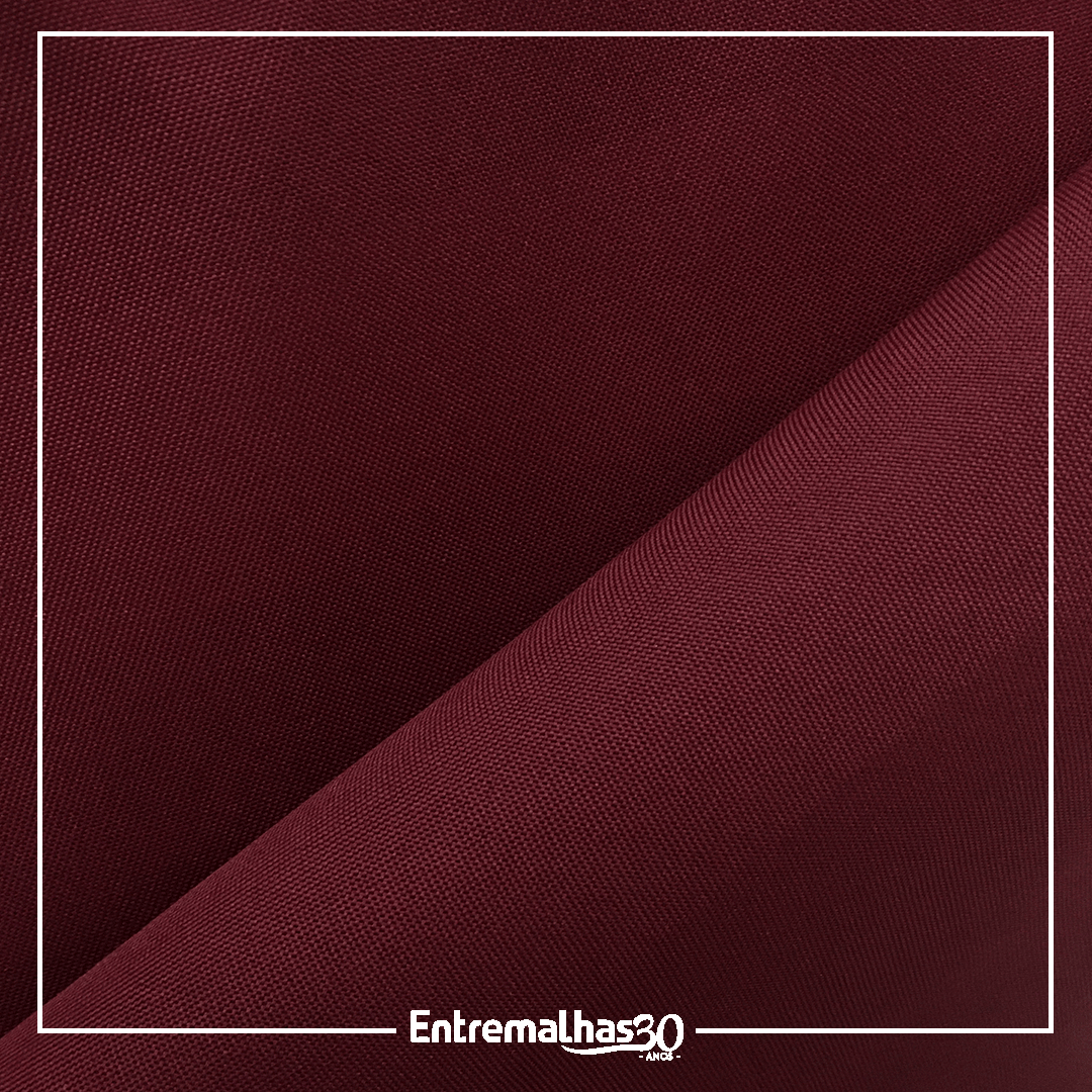 Tecido Oxford Liso - Bordô Ref.:858062
