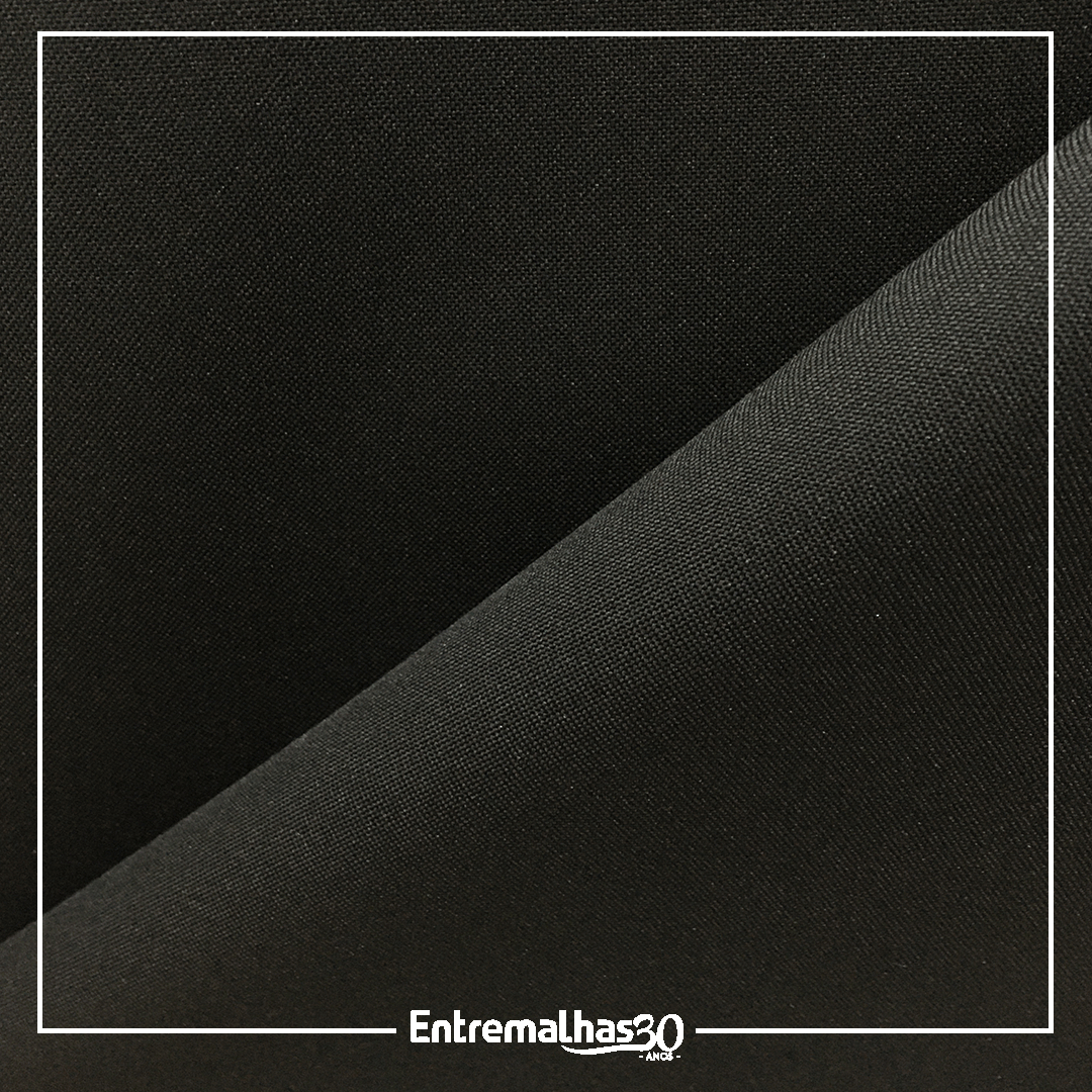 Tecido Oxford Liso - Preto Ref.:858062