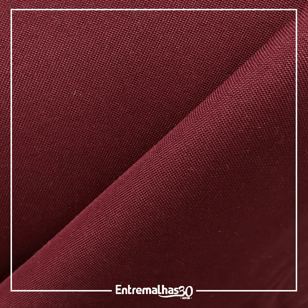 Tecido Oxford 3 Metros - Bordô Ref.:858909