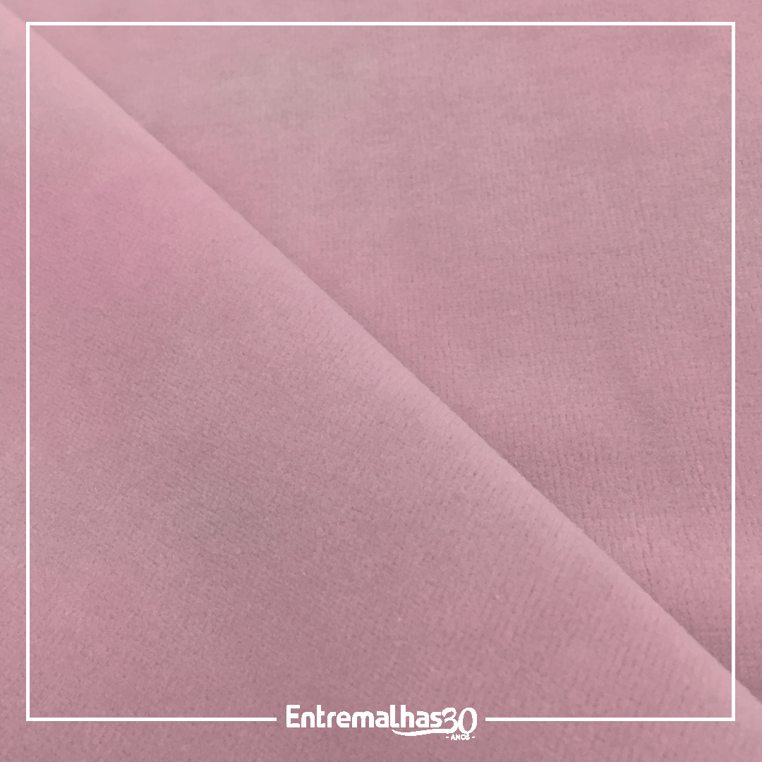 Tecido Plush Light - Rosa Ref.:412017