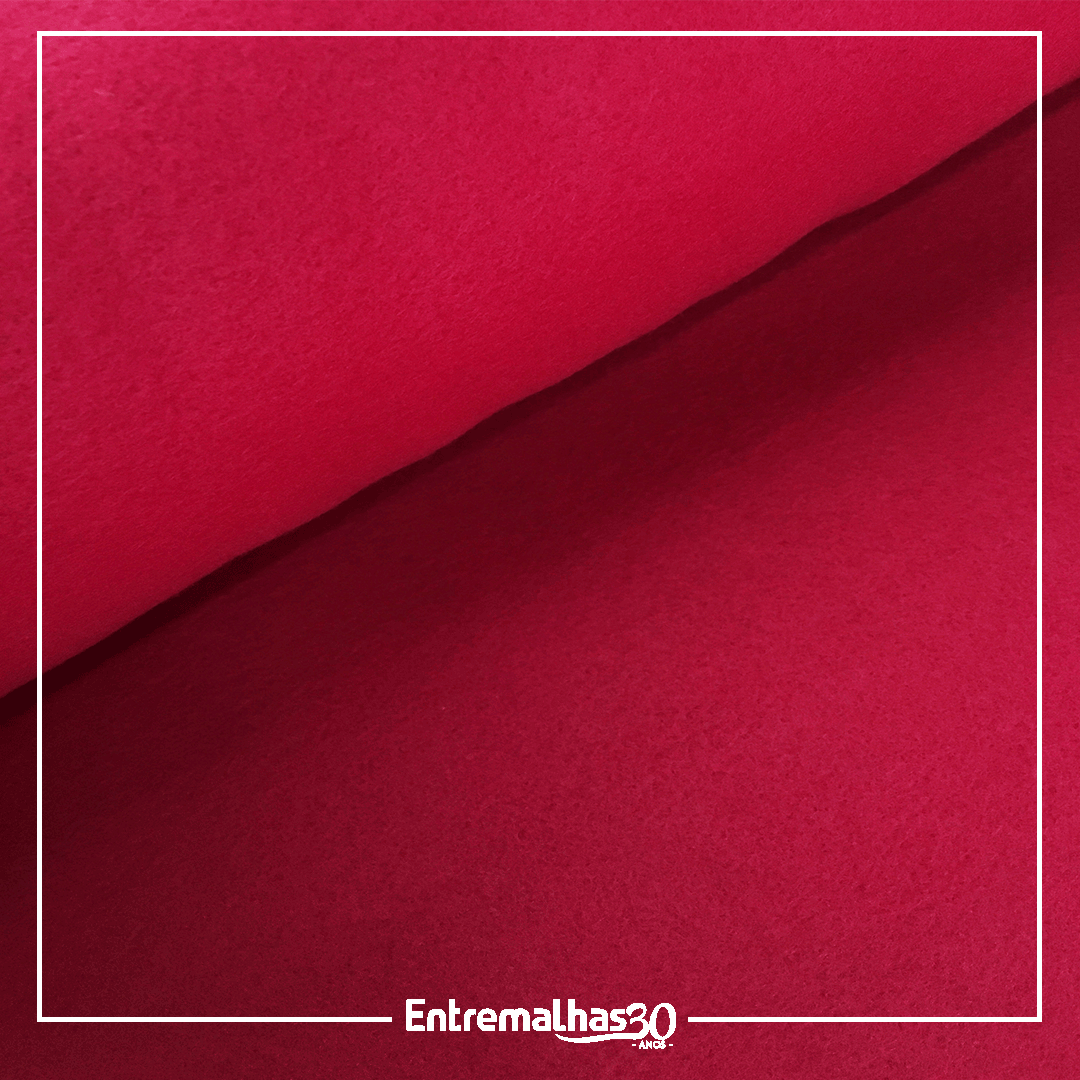 Tecido Soft Importado - Vermelho Ref.:442056