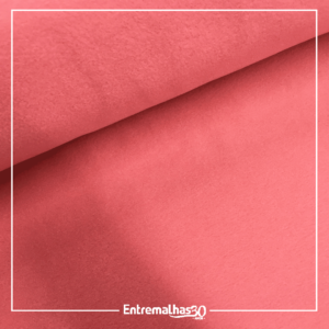 Tecido Soft Microsoft - Salmão Ref.:442030
