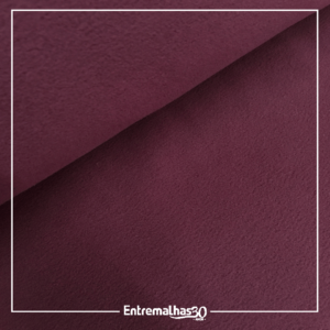 Tecido Soft Microsoft - Marsala Ref.:442030