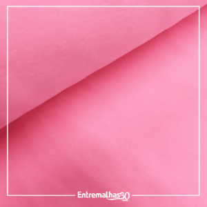 Tecido Soft Microsoft - Rosa Ref.:442030
