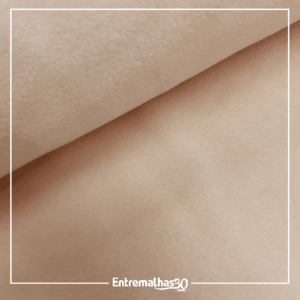 Tecido Soft Microsoft - Nude Ref.:442030