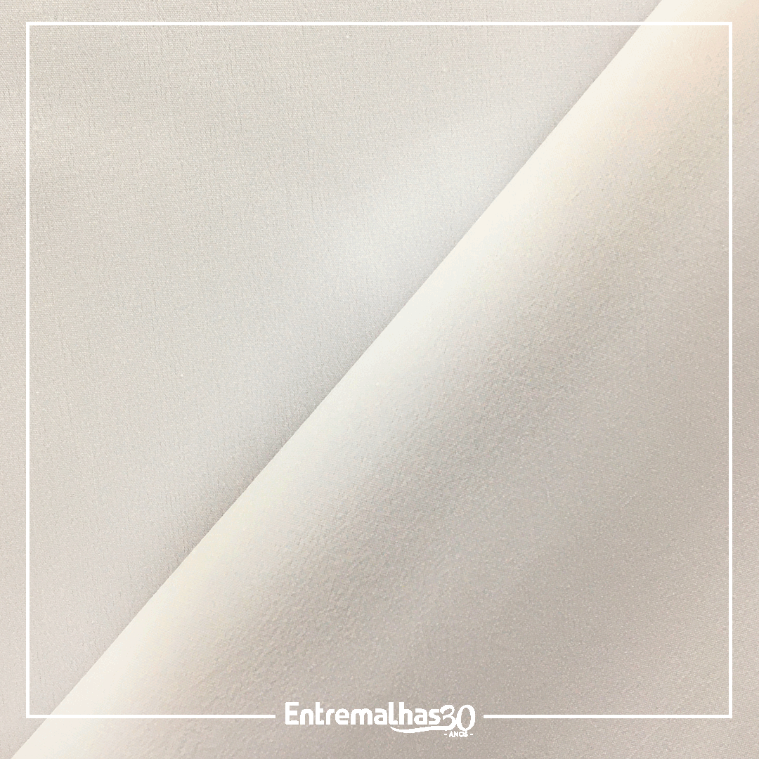 Tecido Tricoline Ibiza - Branco Ref.:869003