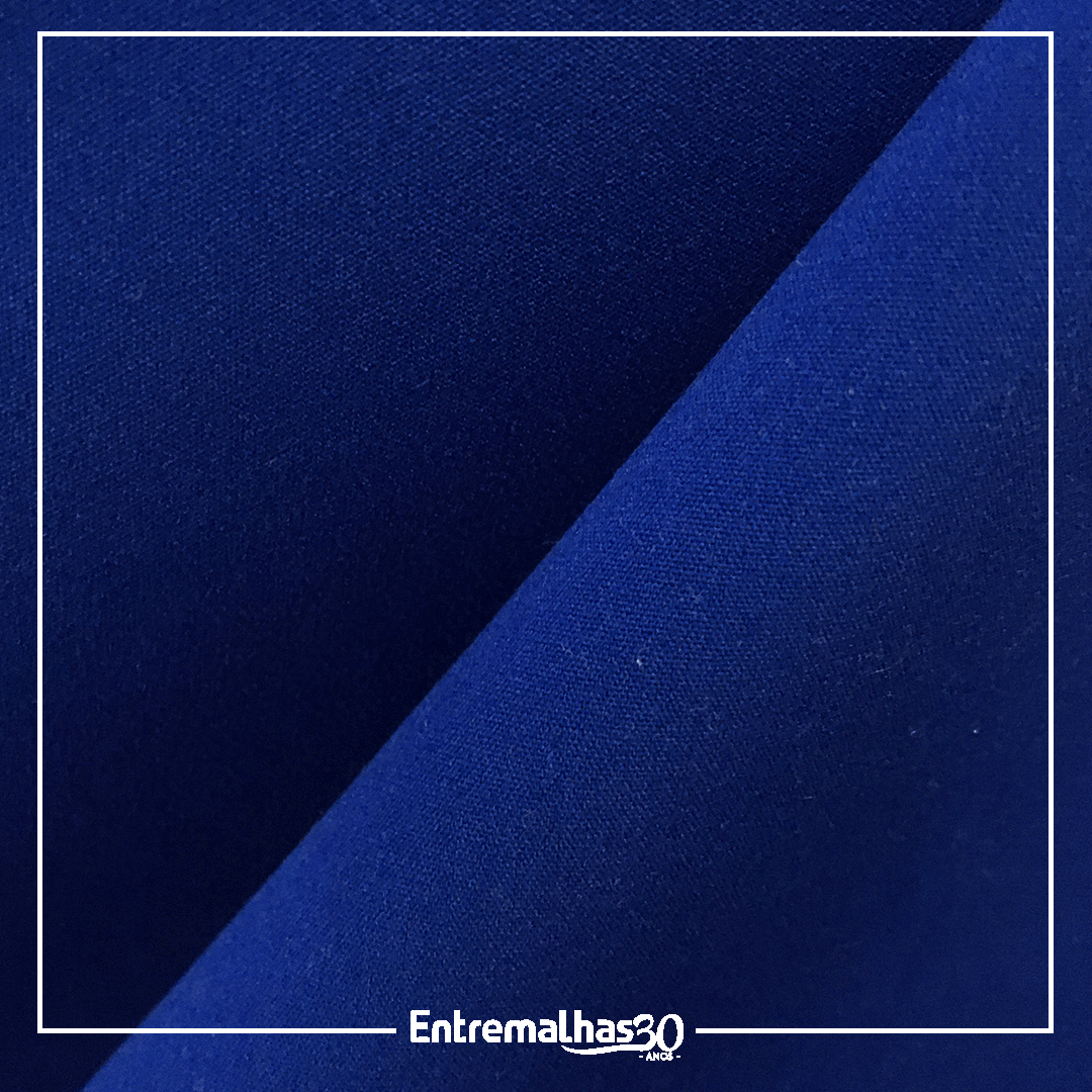 Tecido Tricoline Ibiza - Azul Ref.:869003