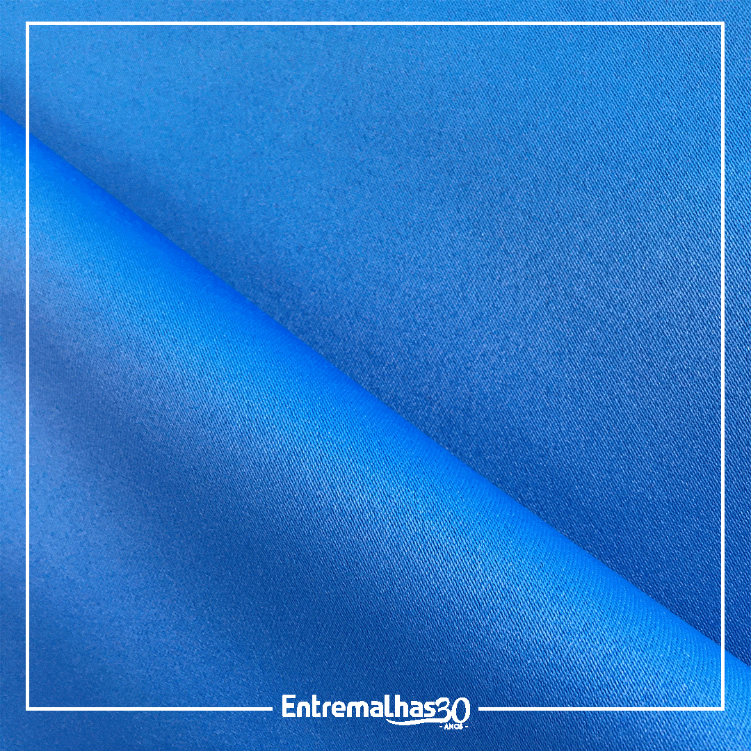 Tecido CK Twill - Azul Ref.:858275