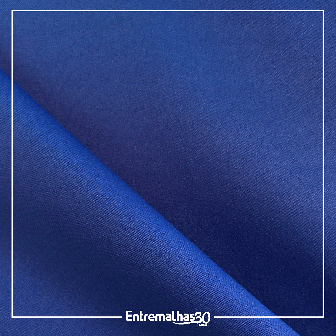 Tecido CK Twill - Azul Ref.:858275