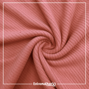 Tecido Microsoft Canelado Thermo - Salmão Ref.:442073