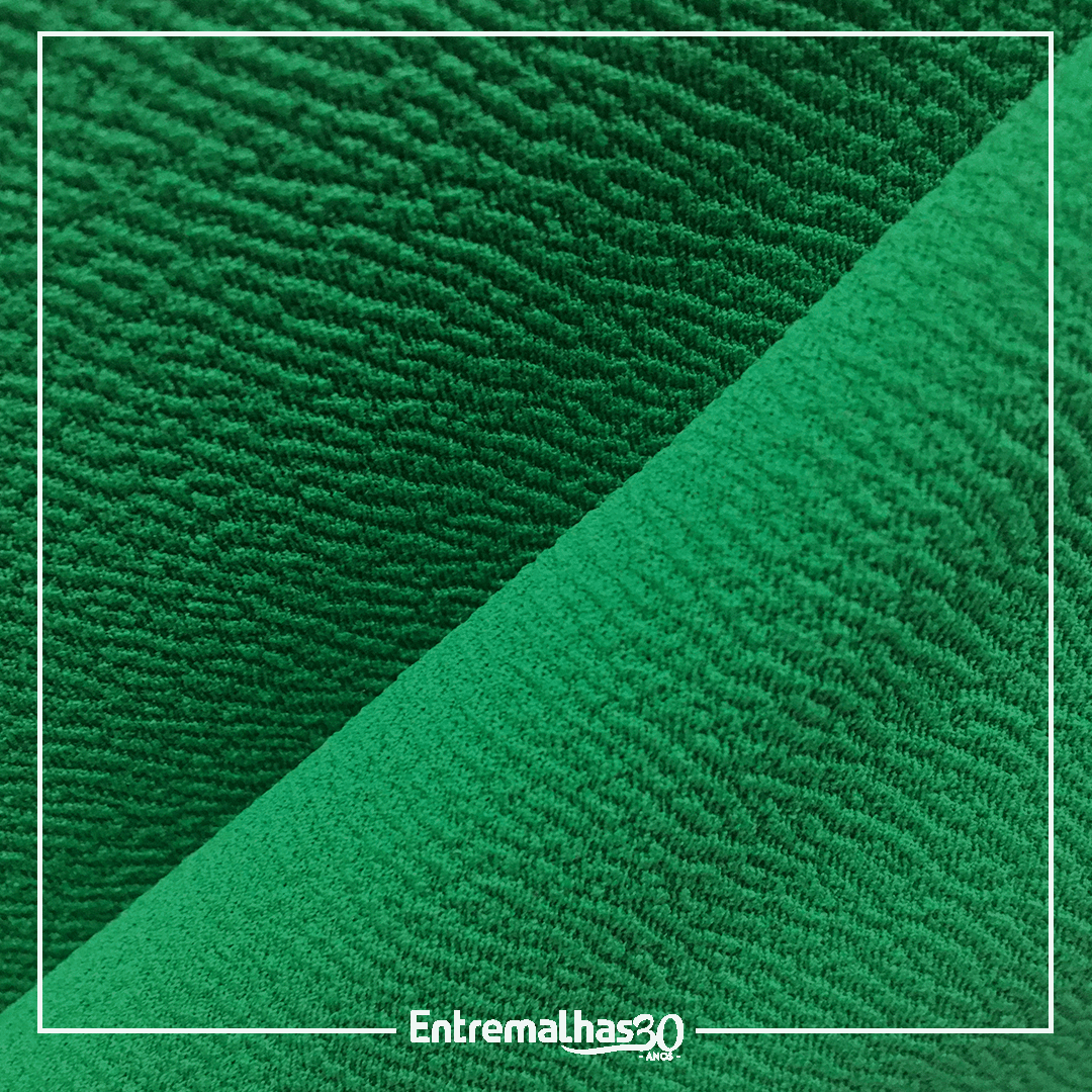 Malha Crepe Miami - Verde Ref.:320180