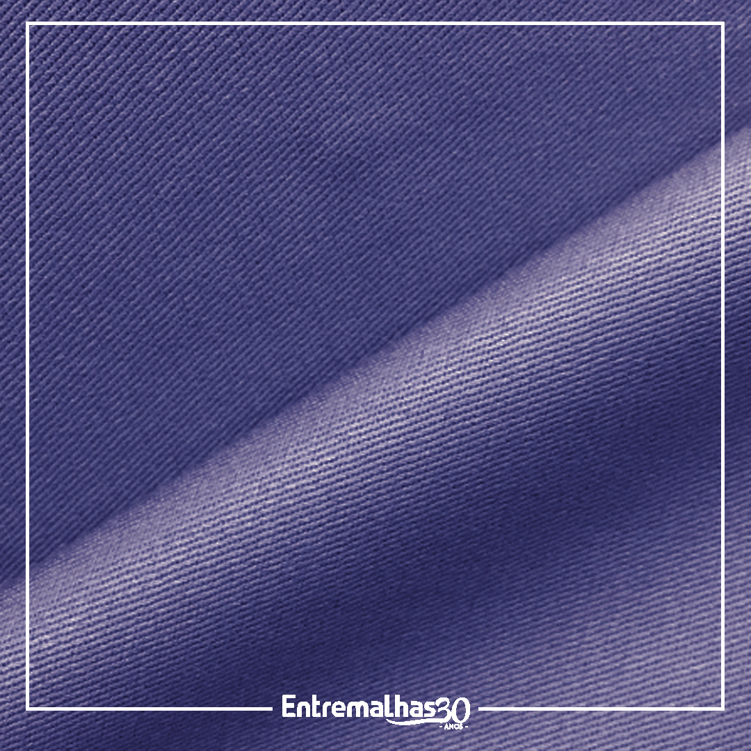 Tecido Sarja Leve 1215 - Azul Ref.:859267