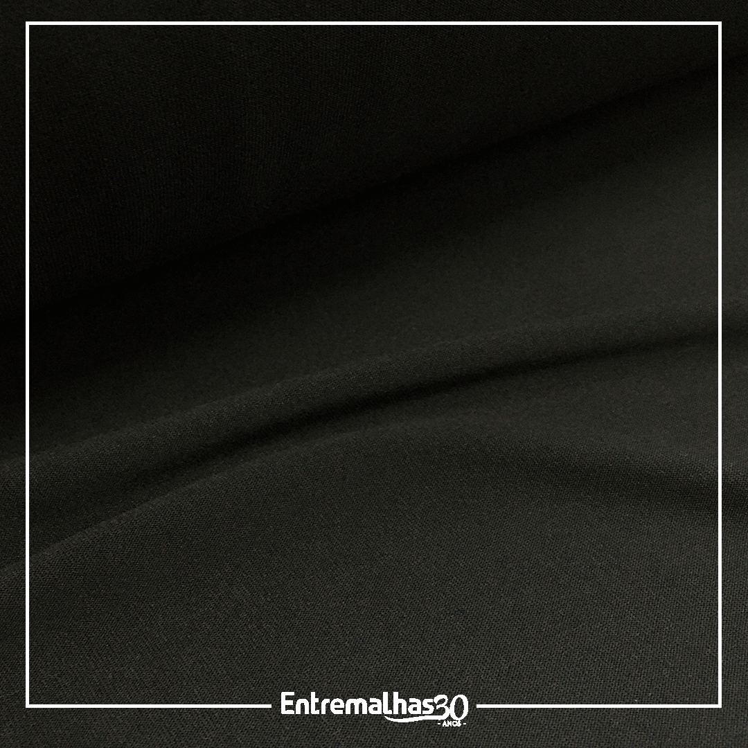 Tecido Lycra Confort New UV50 - Preto Ref.:317082
