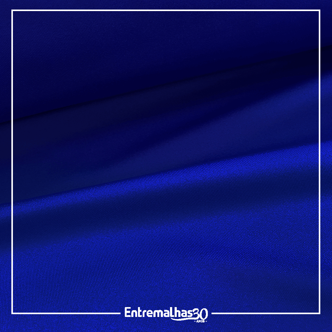 Tecido Lycra Confort New UV50 - Azul Ref.:317082