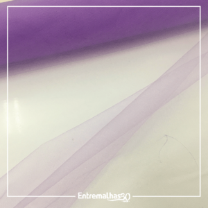 Tecido Tule Ilusão - Lilás Ref.:859306