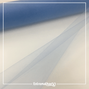 Tecido Tule Ilusão - Azul Ref.:859306