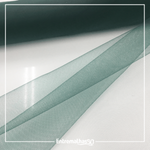 Tecido Tule Ilusão - Verde Ref.:859306