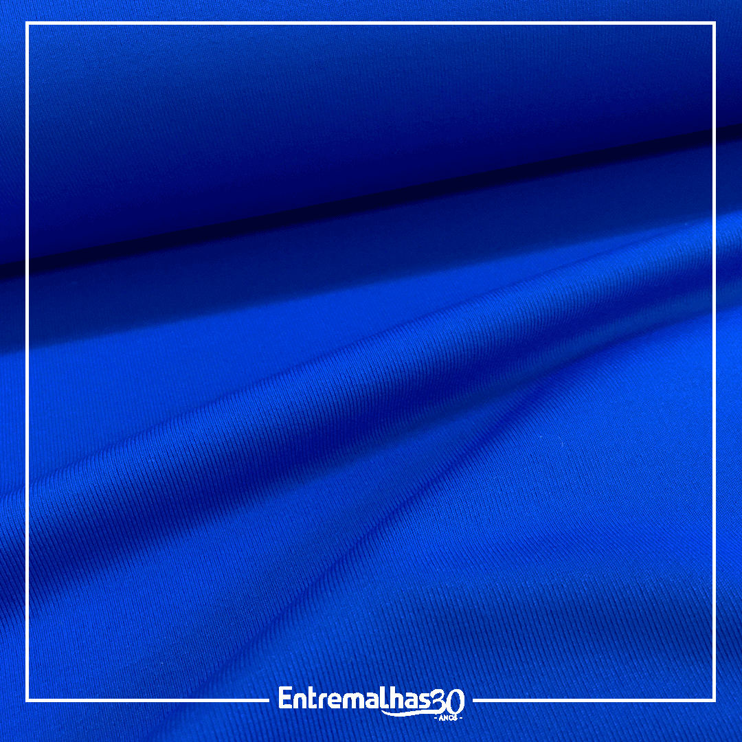 Tecido Lycra Light UV50 CO2 - Azul Ref.:317217