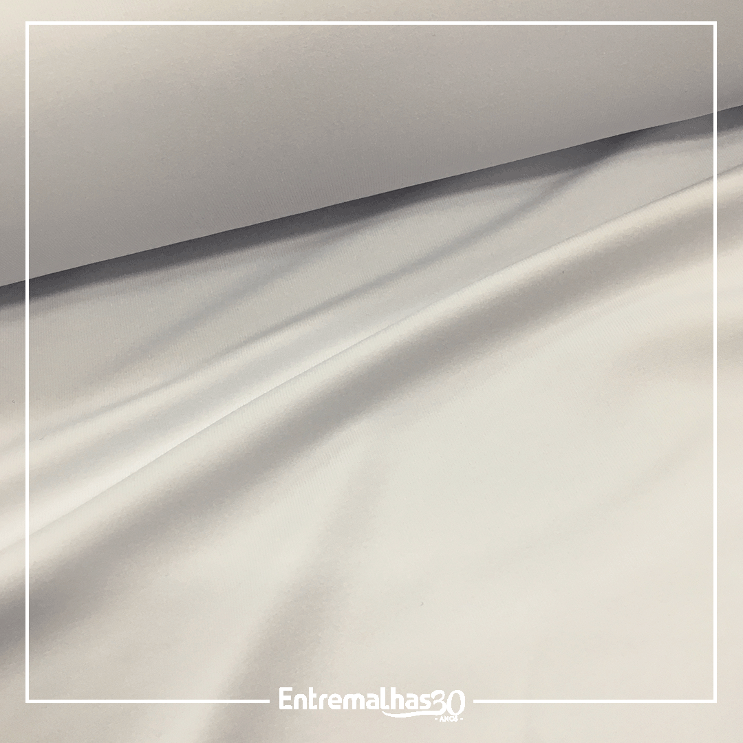 Tecido Lycra Light UV50 CO2 - Branco Ref.:317217