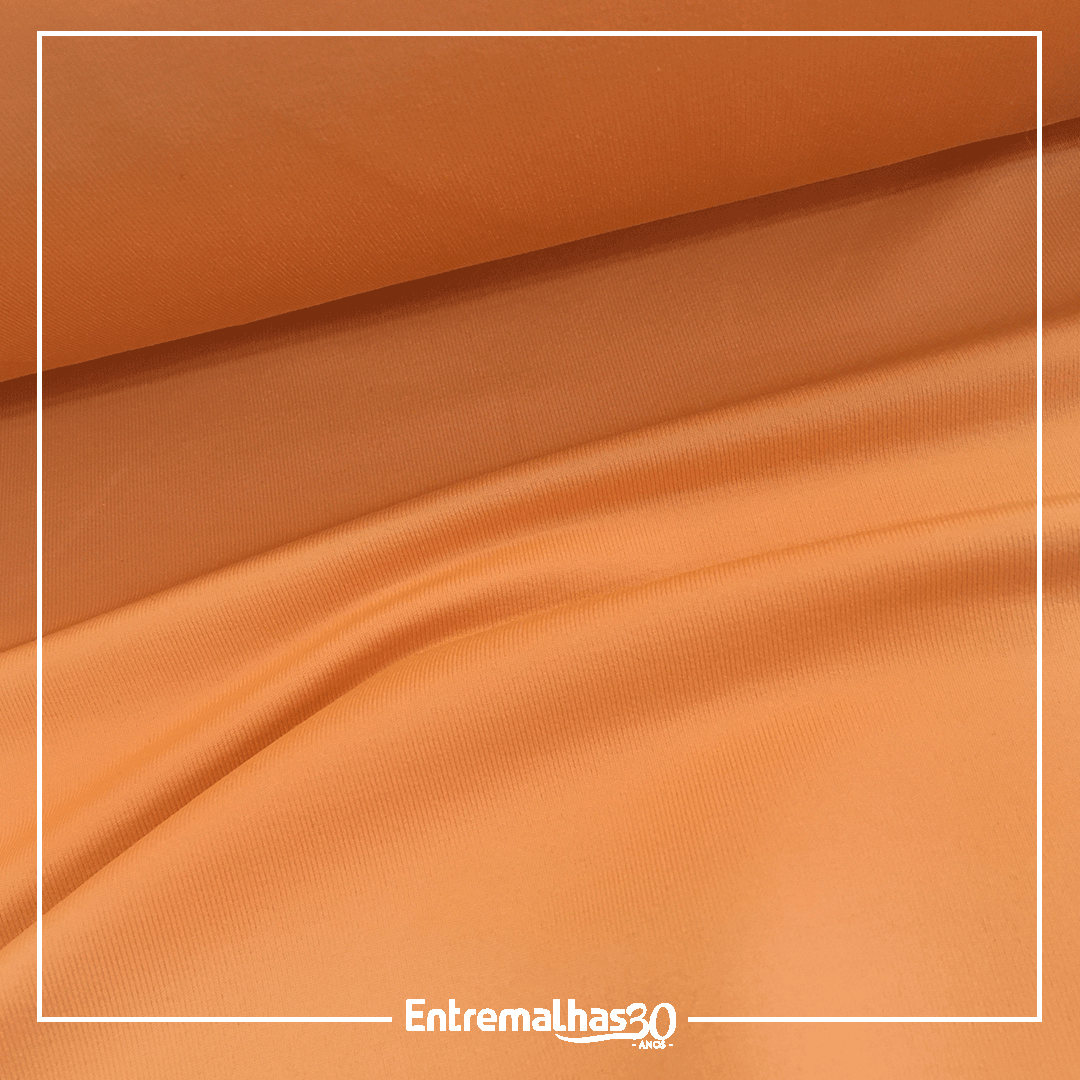 Tecido Lycra Light UV50 CO2 - Laranja Ref.:317217
