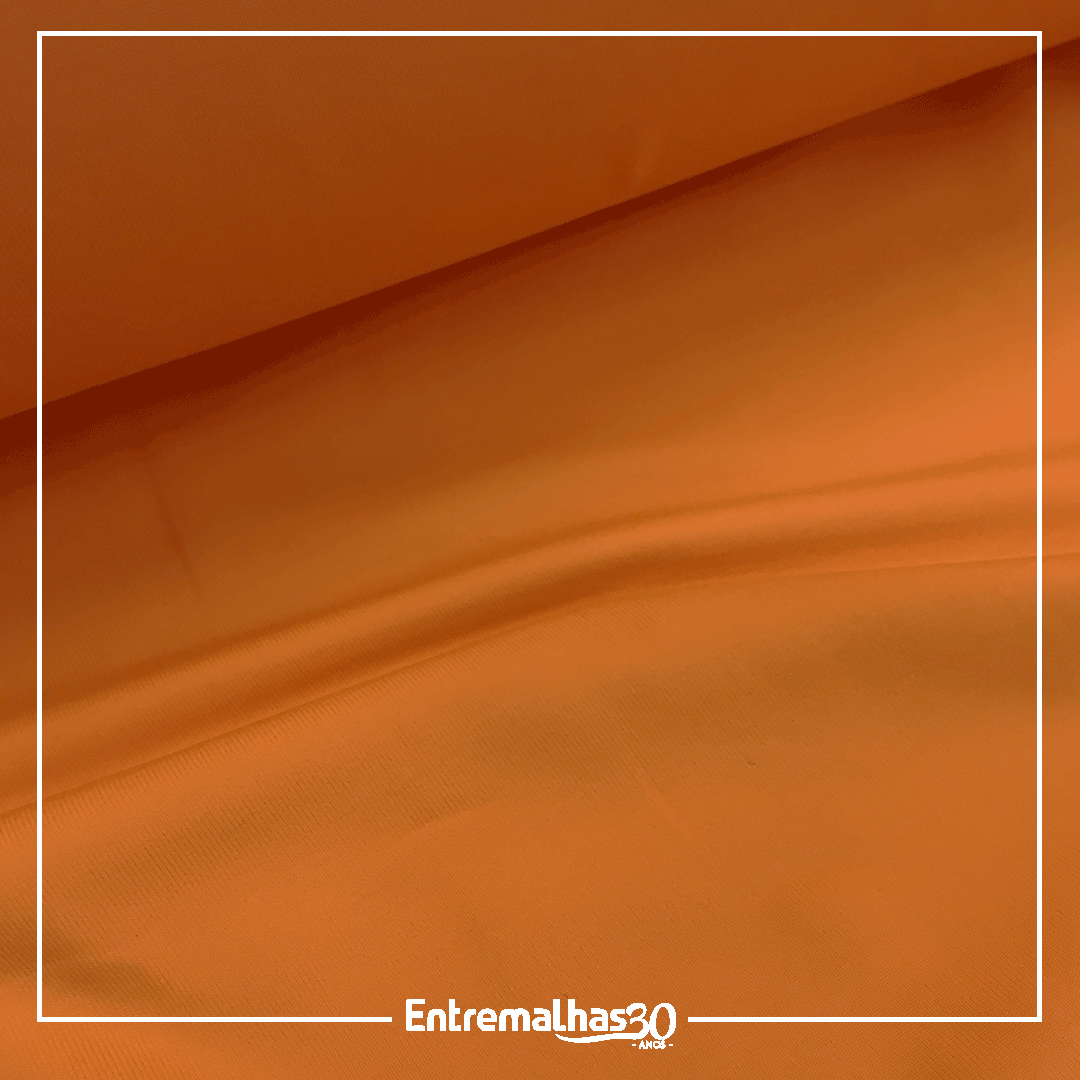 Tecido Lycra Light UV50 CO2 - Laranja Ref.:317217