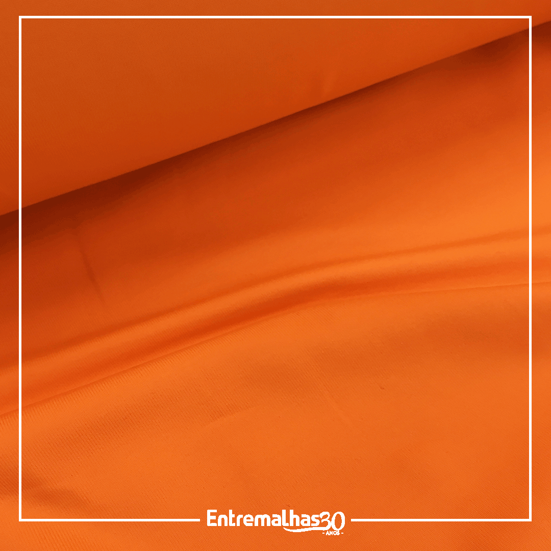 Tecido Lycra Light UV50 CO2 - Laranja Ref.:317217