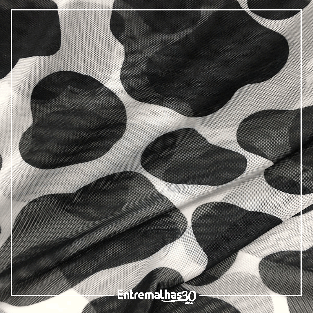 Tecido Lycra Tule Estampada Ref.:317243