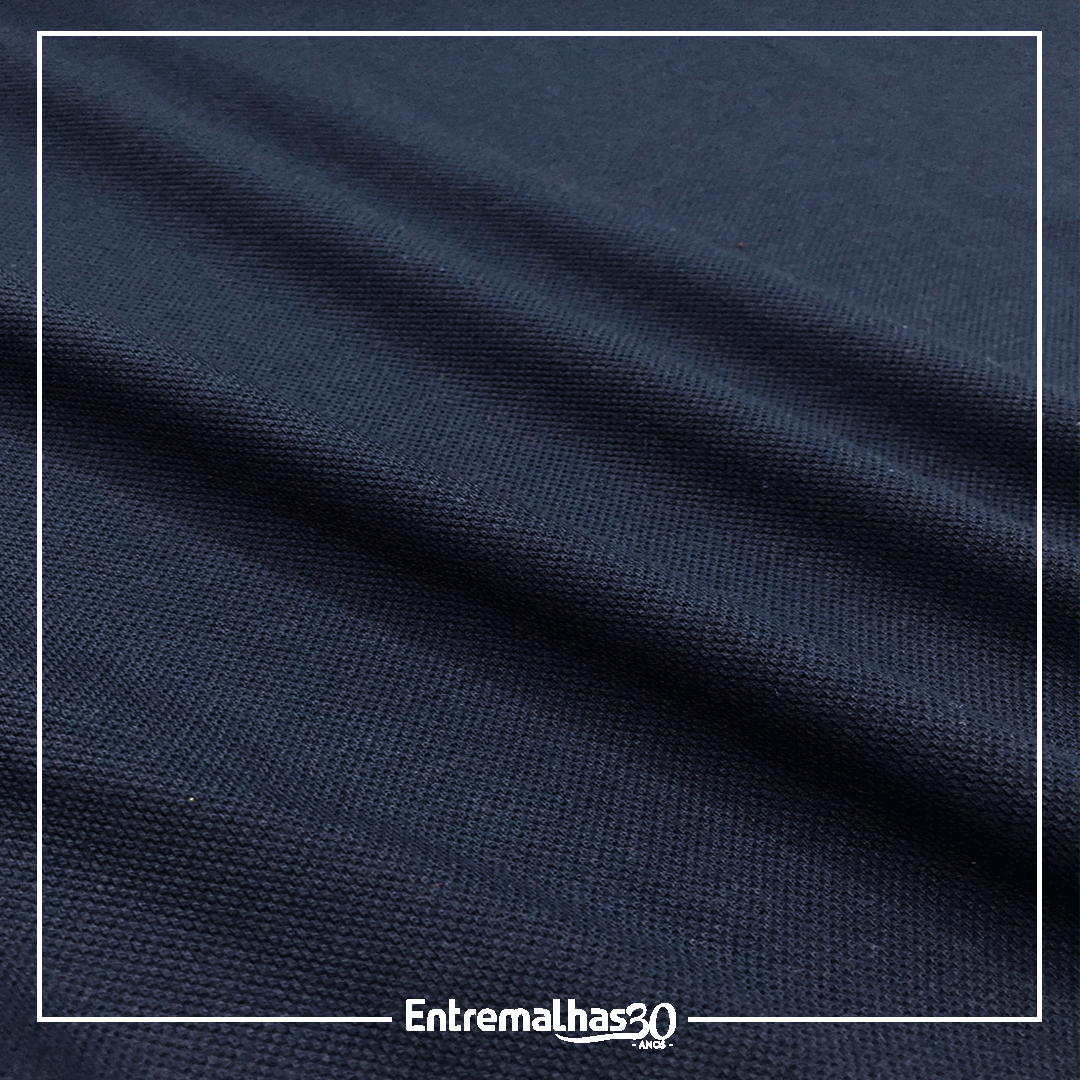 Malha Piquet P/A - Azul Ref.:320624