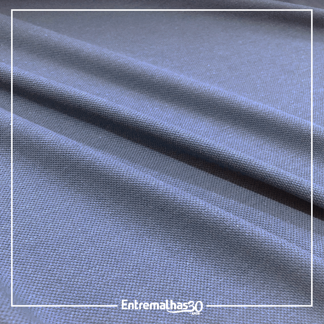 Malha Piquet P/A - Azul Ref.:320624