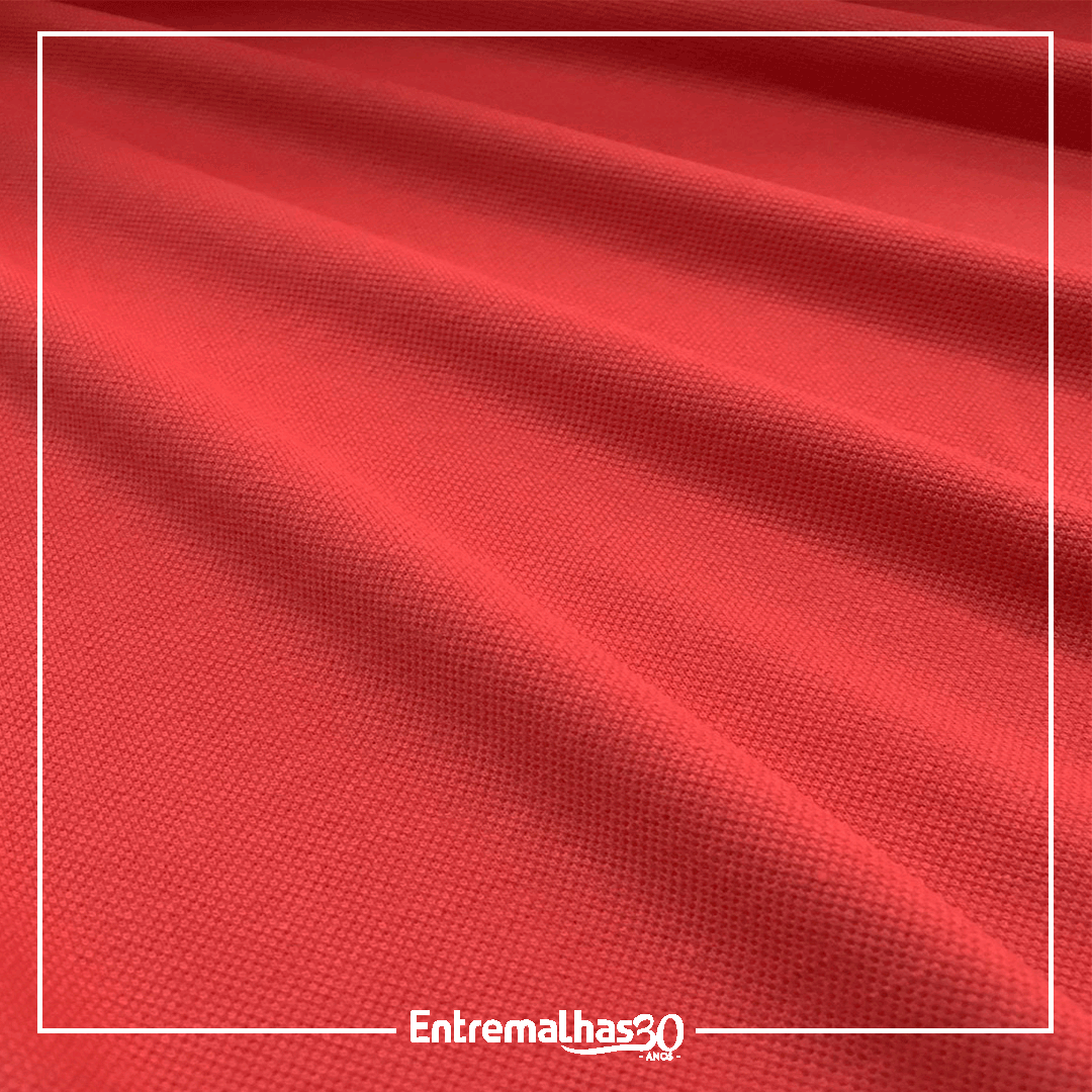 Malha Piquet P/A - Vermelho Ref.:320624