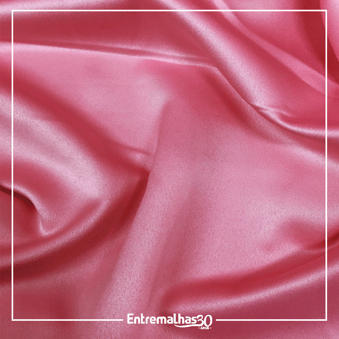 Tecido Crepe Amanda - Rosa Ref.:859404