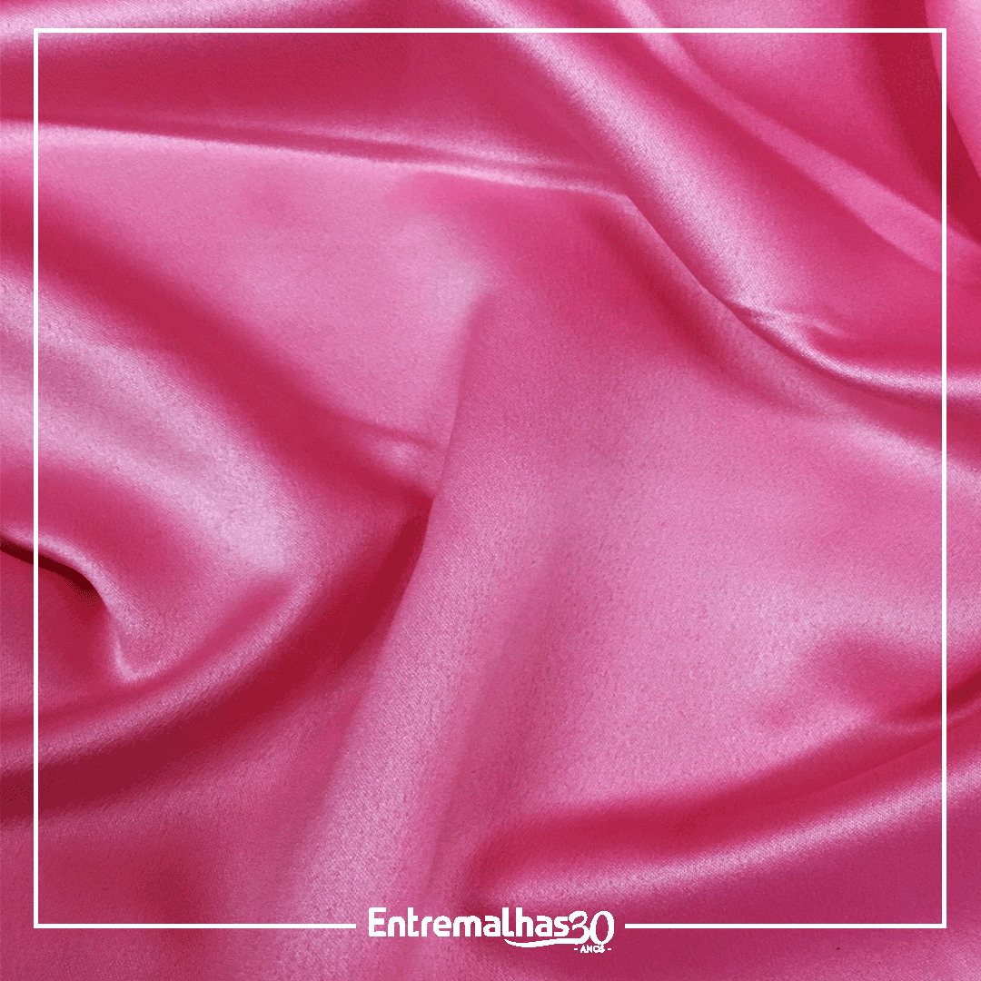 Tecido Crepe Amanda - Rosa Ref.:859404