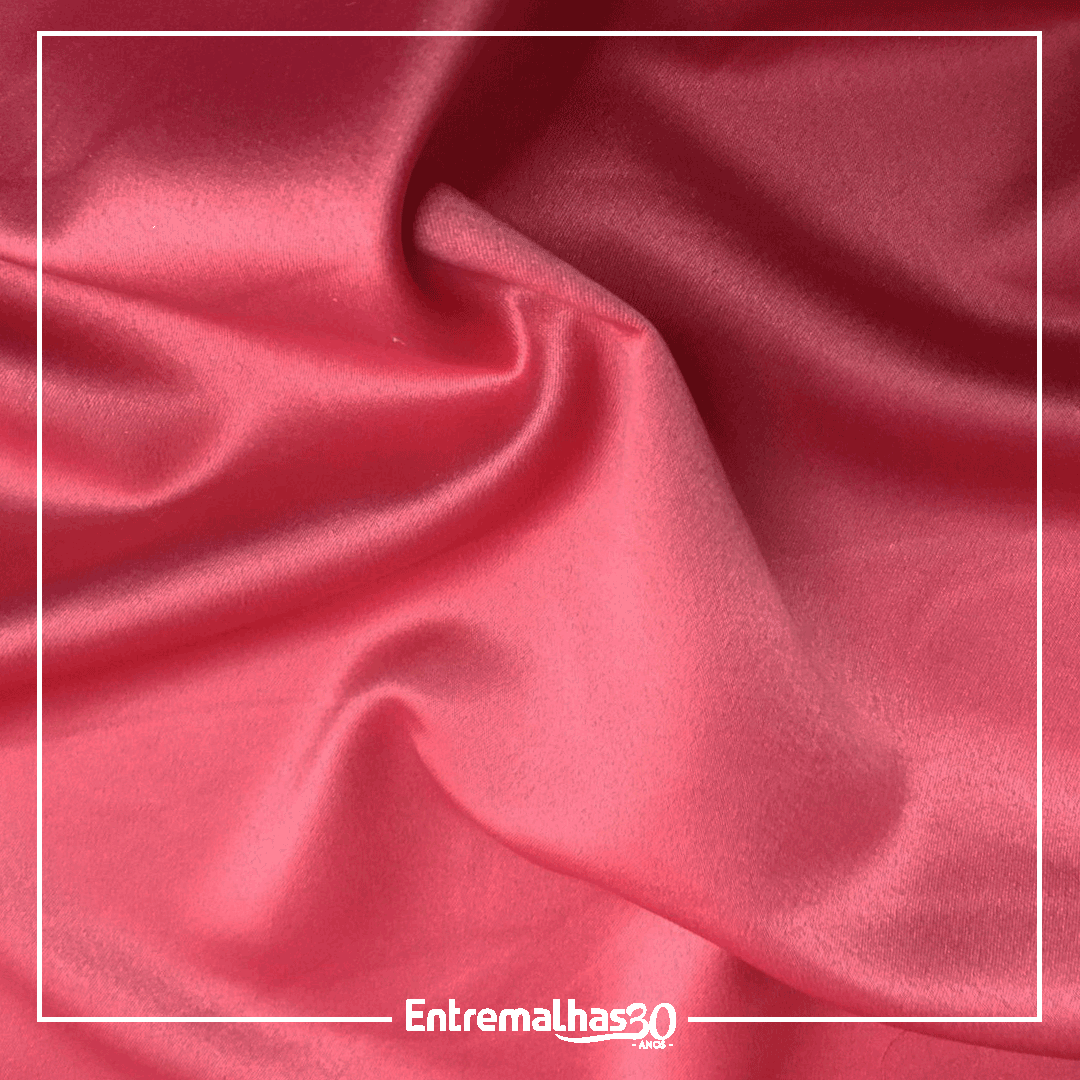 Tecido Crepe Amanda - Rosa Ref.:859404