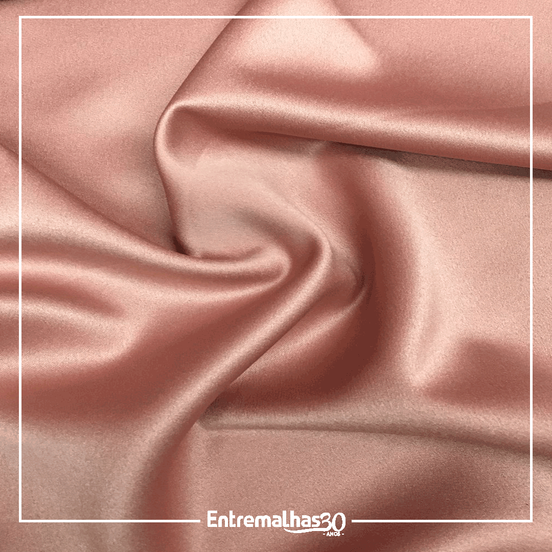 Tecido Crepe Amanda - Rose Ref.:859404