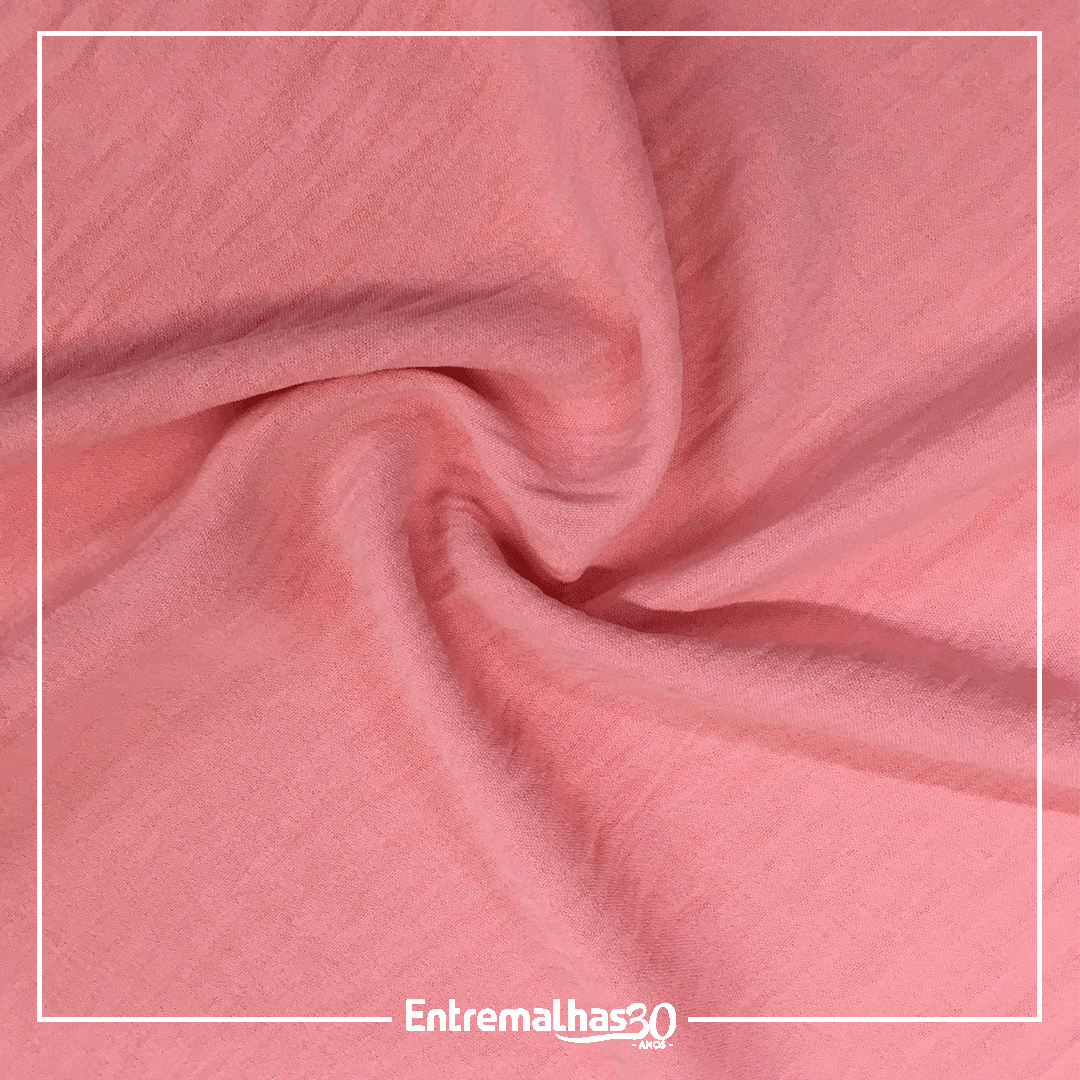 Tecido Tencel Venus/Air Flow - Rosa Ref.:859557