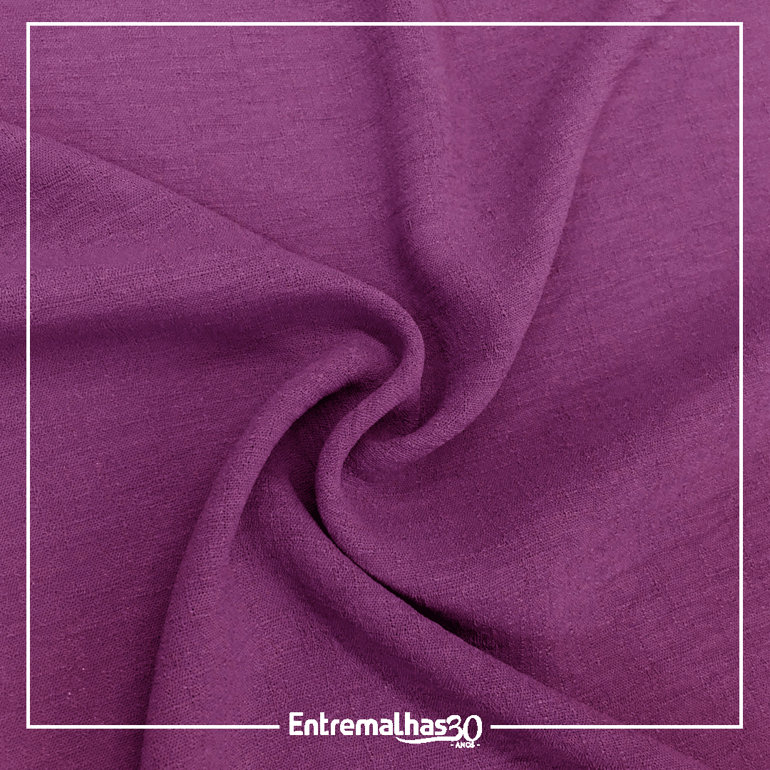 Tecido Tencel Venus/Air Flow - Roxo Ref.:859557