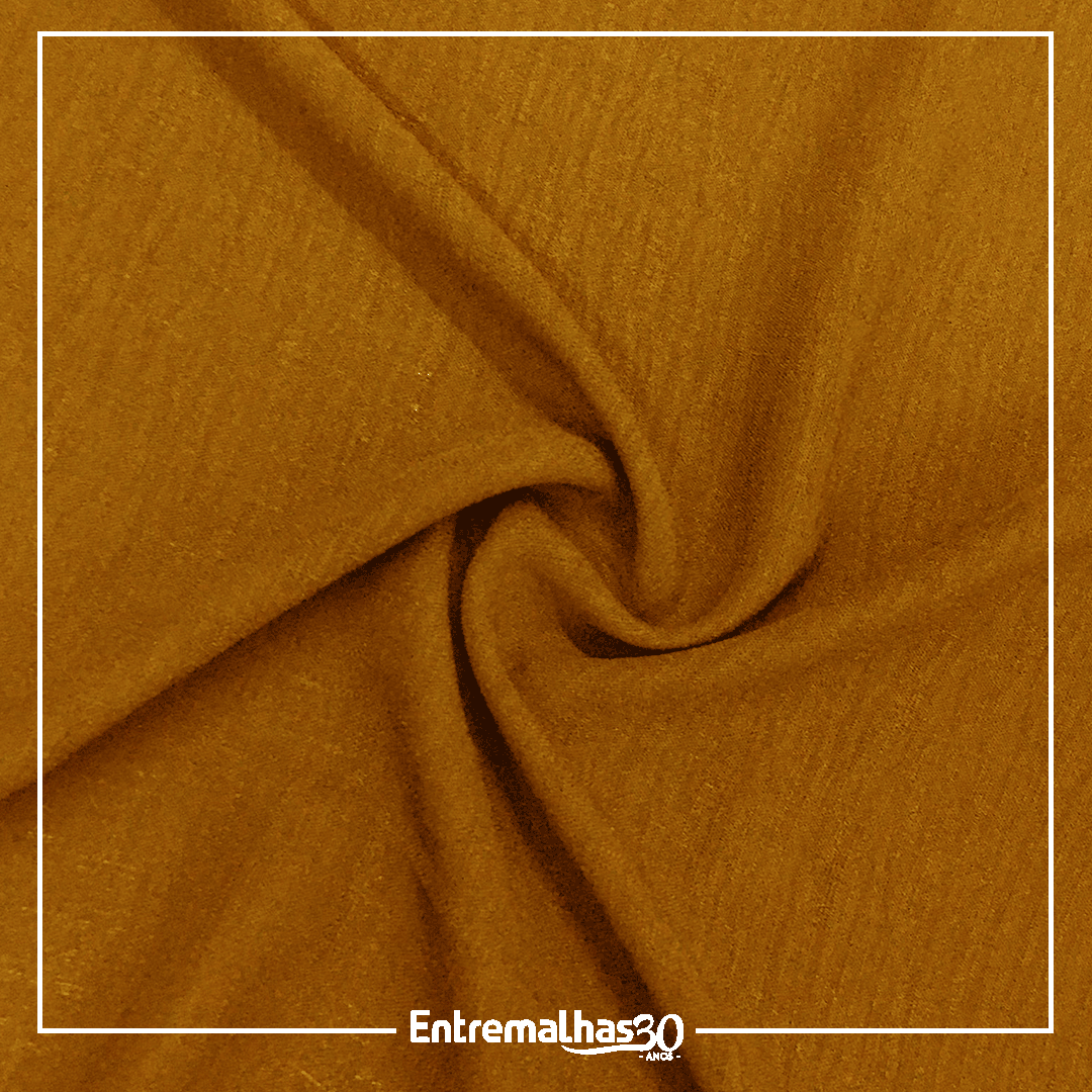 Tecido Tencel Venus/Air Flow - Amarelo Ref.:859557