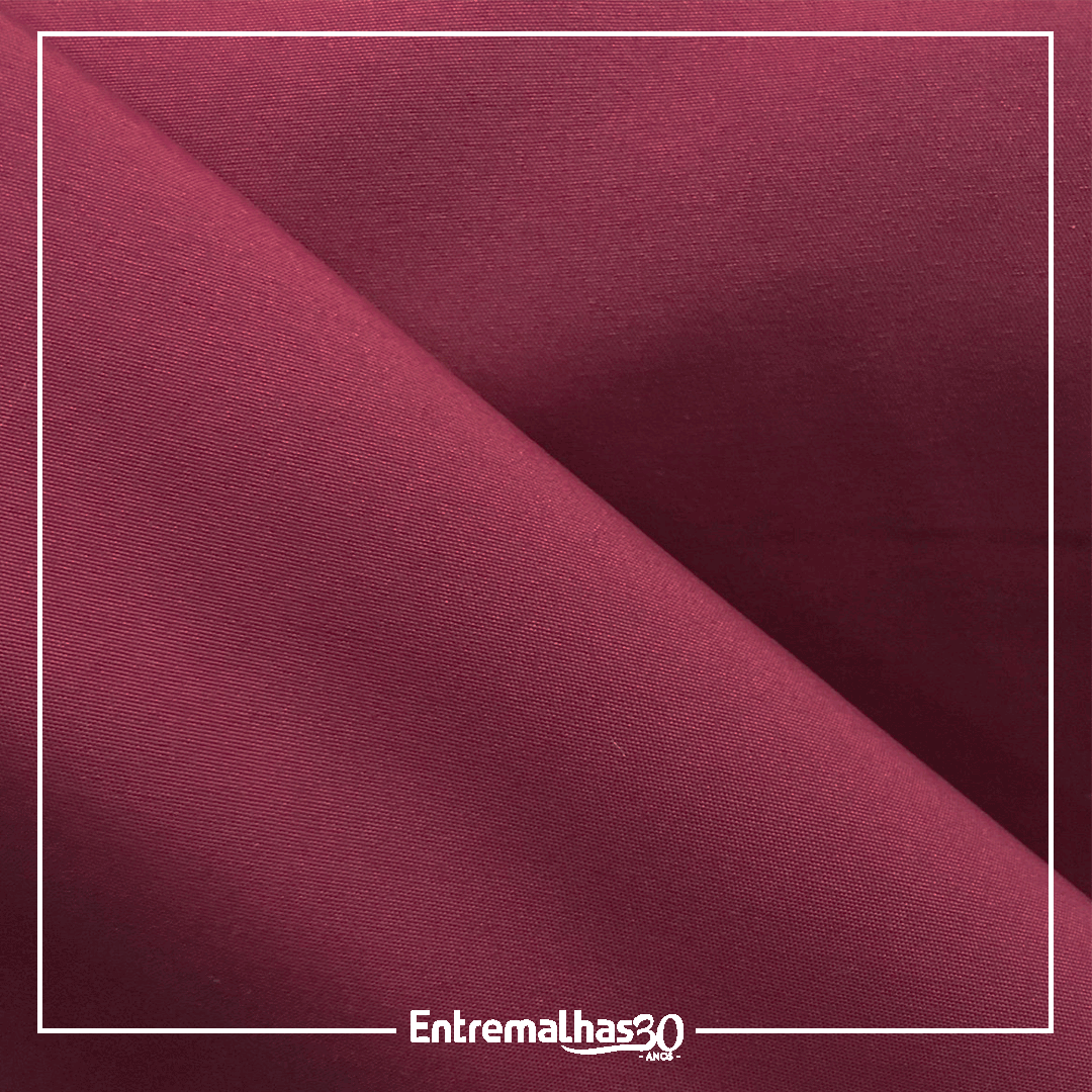 Tecido Tactel Doptel UV35+ Plus - Bordô Ref.:850003
