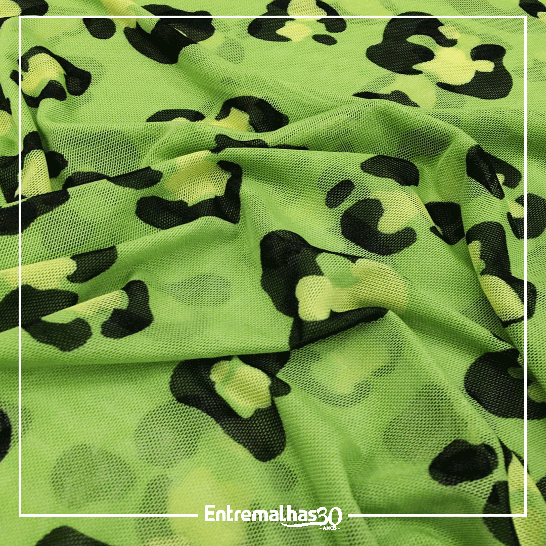 Tecido Lycra Tule Estampada Ref.:317189