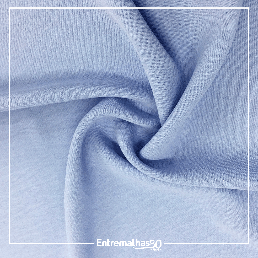 Tecido Tencel Venus/Air Flow - Azul Ref.:859557