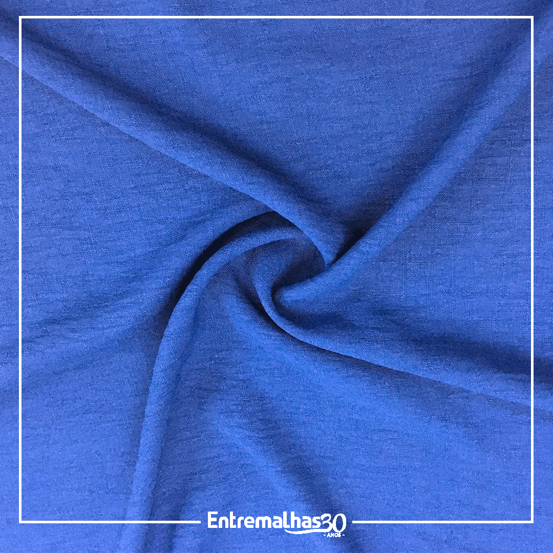 Tecido Tencel Venus/Air Flow - Azul Ref.:859557