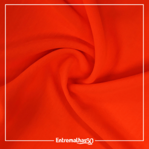 Tecido Tencel Venus/Air Flow - Laranja Ref.:859557