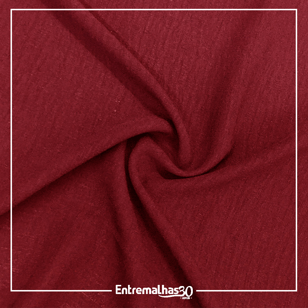 Tecido Tencel Venus/Air Flow - Bordô Ref.:859557