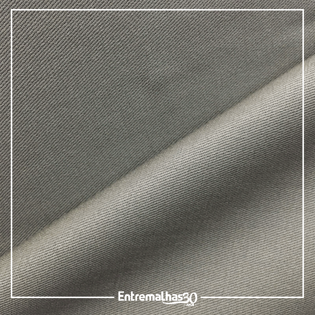 Tecido Sarja Leve 1215 - Cinza Ref.:859267